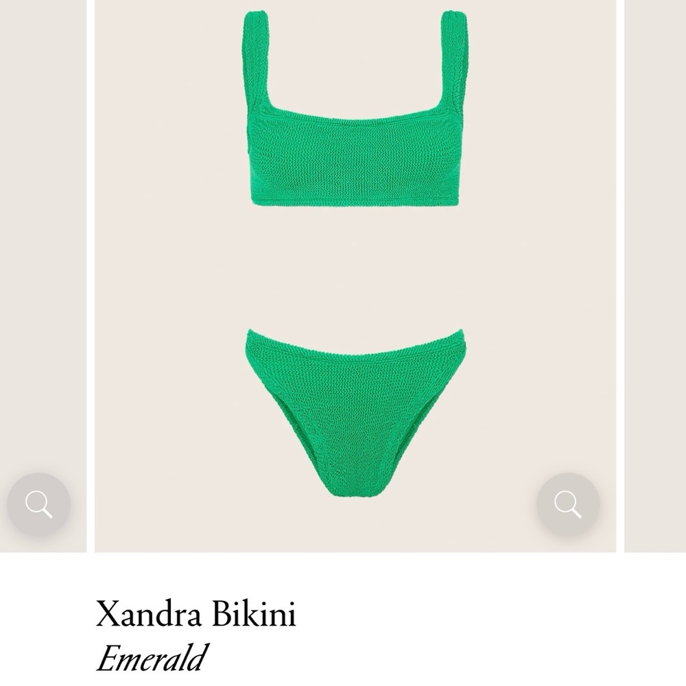 Hunza G Xandra Bikini - Emerald Green